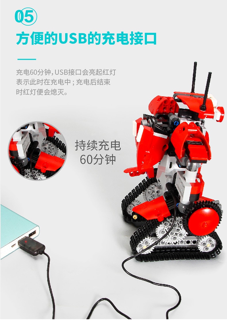 MOULD KING 13001-13004 Robot M2 M1 M3 M4 Set with Remote Control