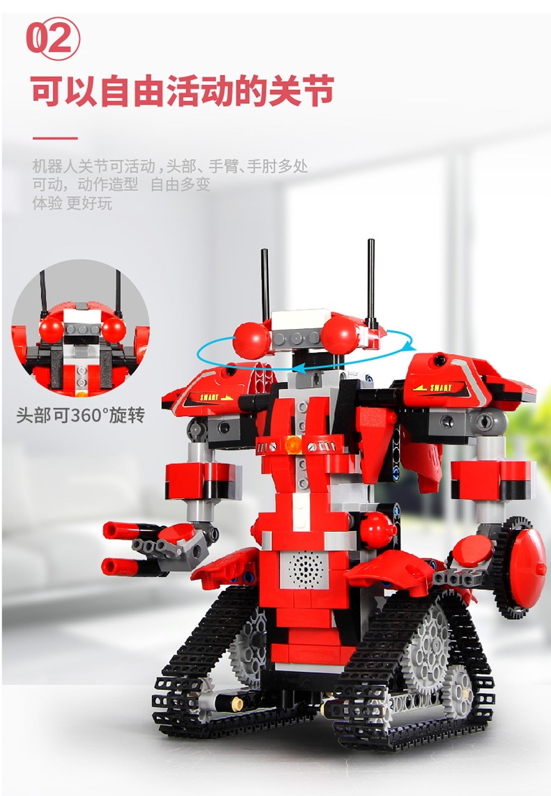 MOULD KING 13001-13004 Robot M2 M1 M3 M4 Set with Remote Control