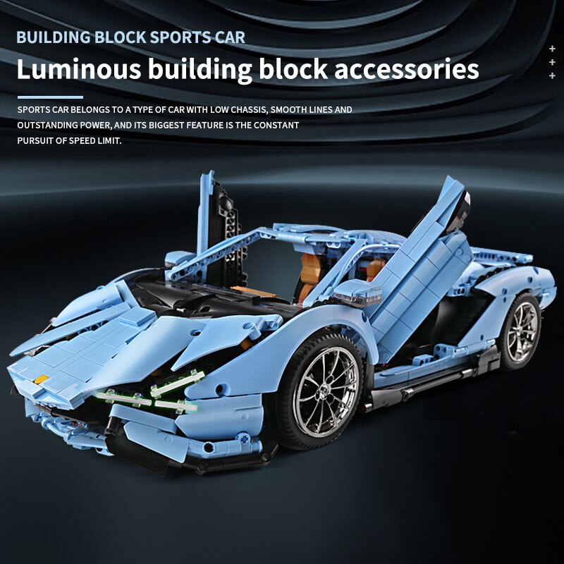 MOULD KING 13056-13057 1:8 Lamborghini Sian FKP 37