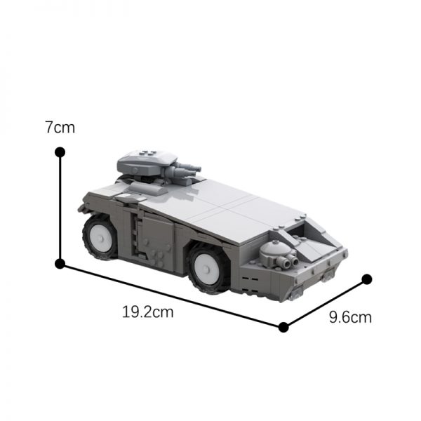 MILITARY MOC 35605 M577 Armored Personnel Carrier a minifig scaled ALIENS MOC by EricNowack MOCBRICKLAND 1