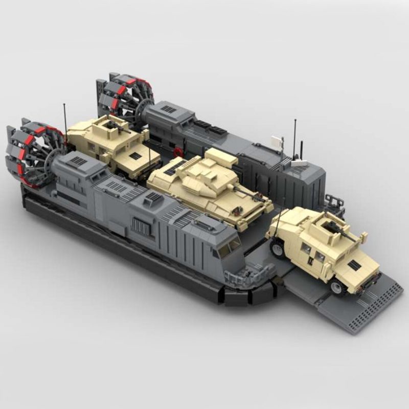 MILITARY MOC 47385 LCAC Military Hovercraft by Brick boss pdf MOCBRICKLAND 3 800x800 1