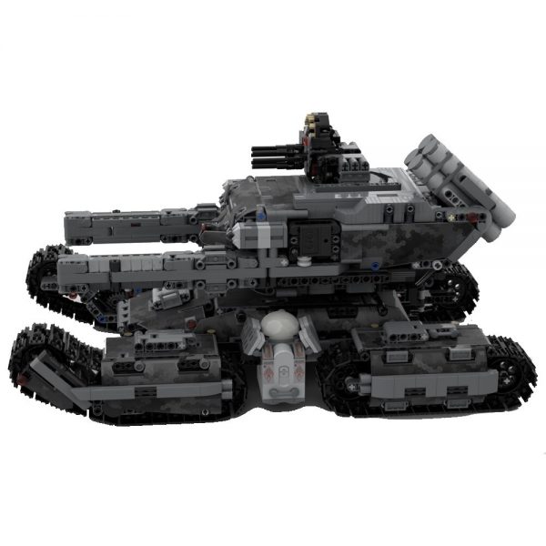 MILITARY MOC 56058 Sentinel M7XG Razorback Assault Tank by Cyborg Samurai MOCBRICKLAND 3