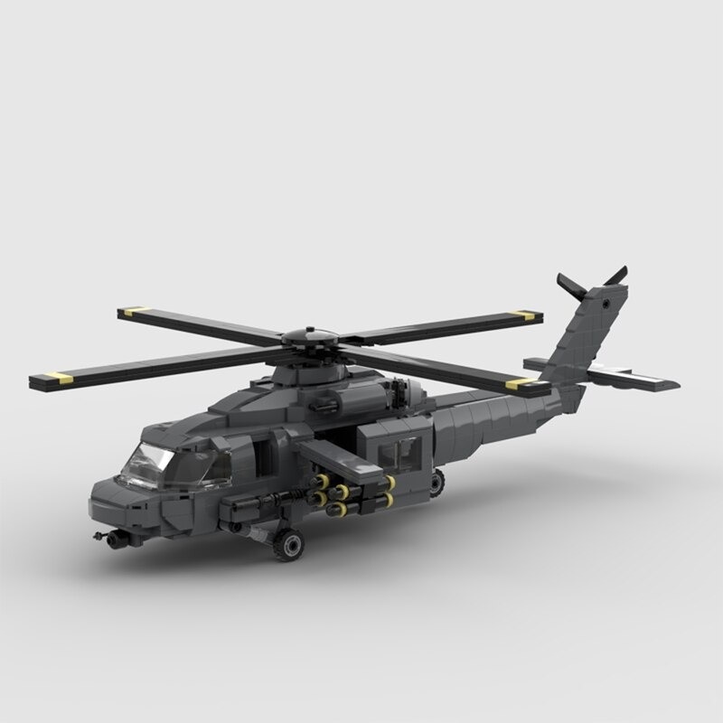 MILITARY MOC 70063 Sikorsky UH 60 Black Hawk Armed by Brick boss pdf MOCBRICKLAND 2 1