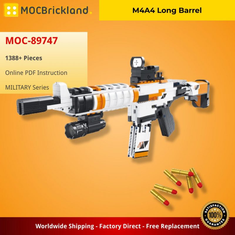 MILITARY MOC 89747 M4A4 Long Barrel MOCBRICKLAND 3 800x800 1