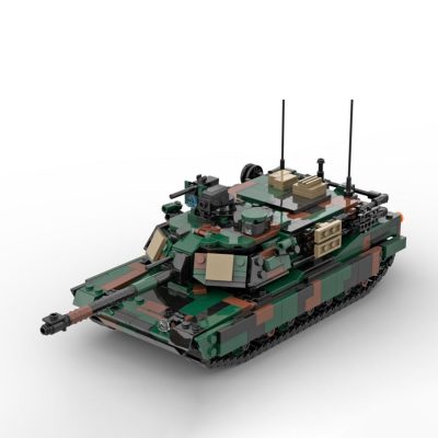 MILITARY MOC 89790 M1 Tank MOCBRICKLAND 1
