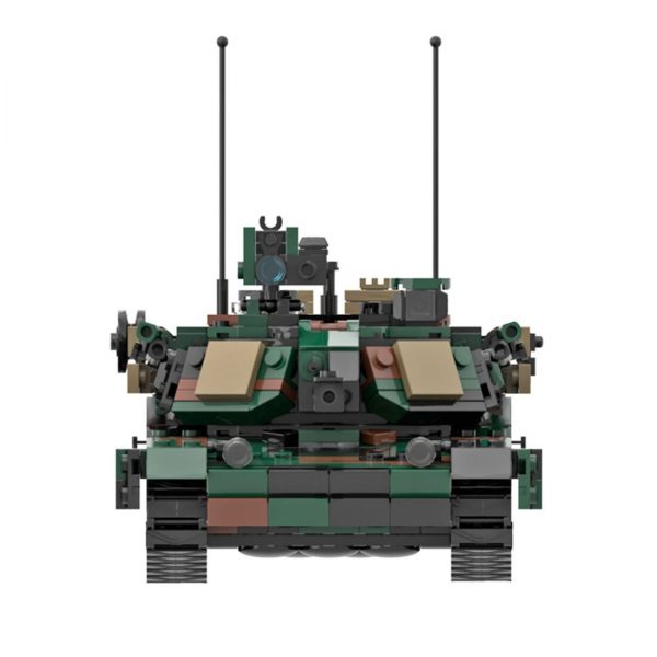 MILITARY MOC 89790 M1 Tank MOCBRICKLAND 11