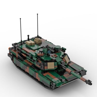 MILITARY MOC 89790 M1 Tank MOCBRICKLAND 2
