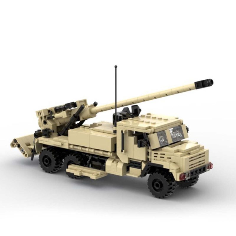 MILITARY MOC 89792 CAESAR Self Propelled Howitzer MOCBRICKLAND 1 800x800 1