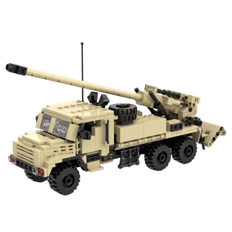 MILITARY MOC 89792 CAESAR Self Propelled Howitzer MOCBRICKLAND 4 800x800 1