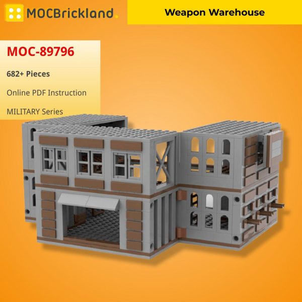 MILITARY MOC 89796 Weapon Warehouse MOCBRICKLAND 4
