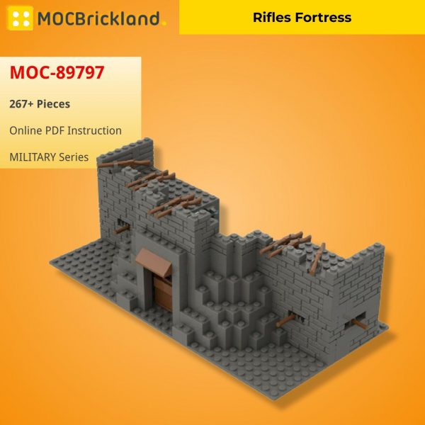 MILITARY MOC 89797 Rifles Fortress MOCBRICKLAND 5