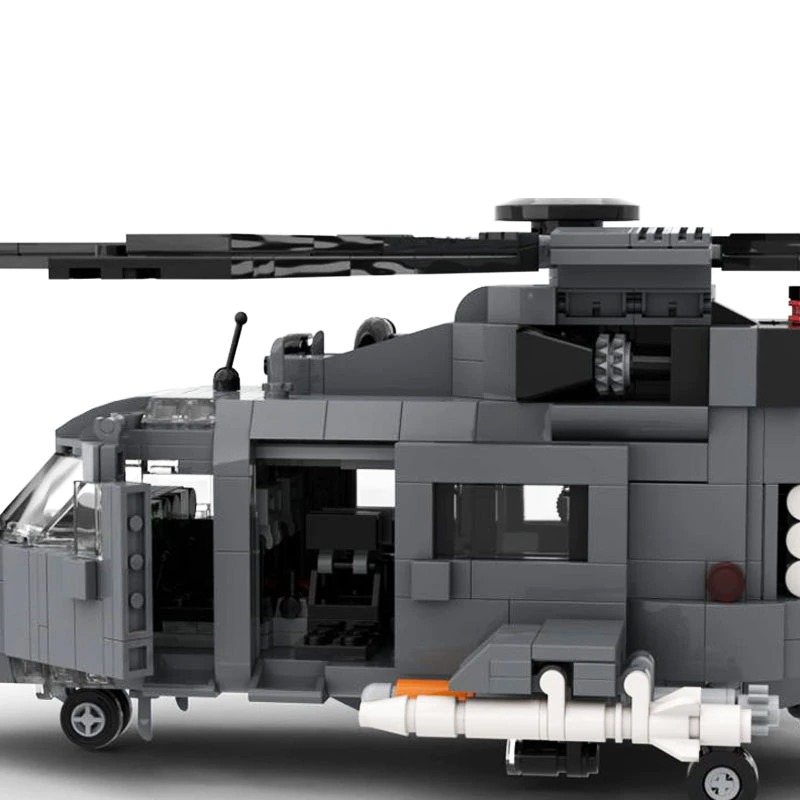 MILITARY MOC 89811 Naval Helicopter MOCBRICKLAND 6 1