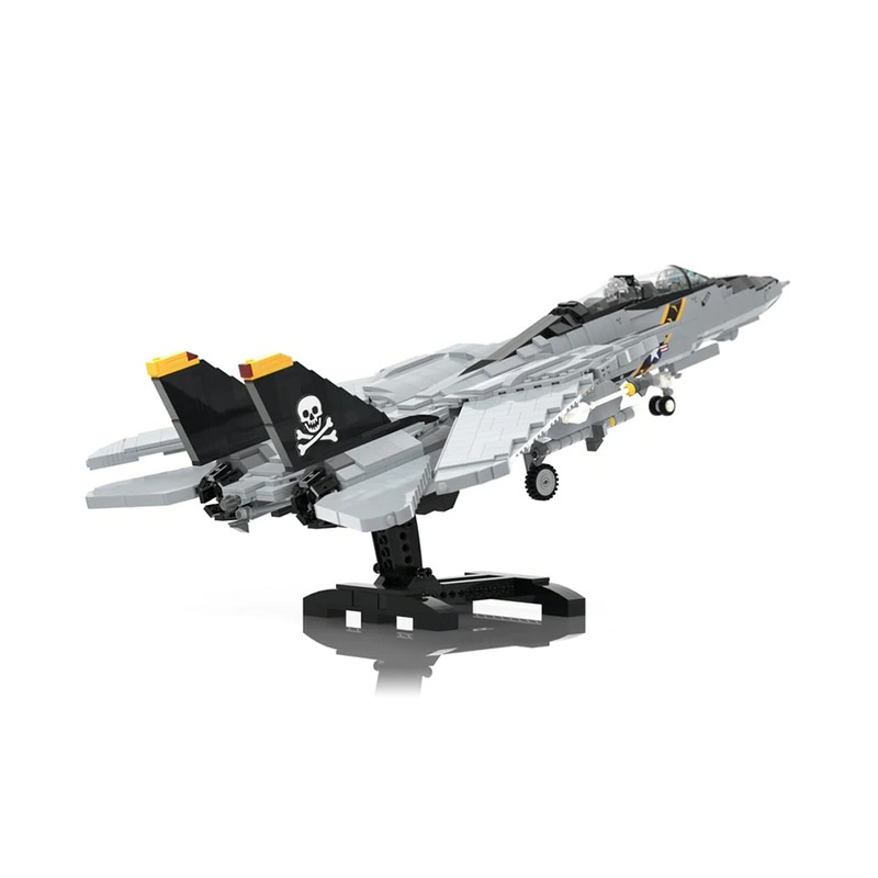 MILITARY MOC 89812 F 14 Tomcat Supersonic Fighter MOCBRICKLAND 1 1