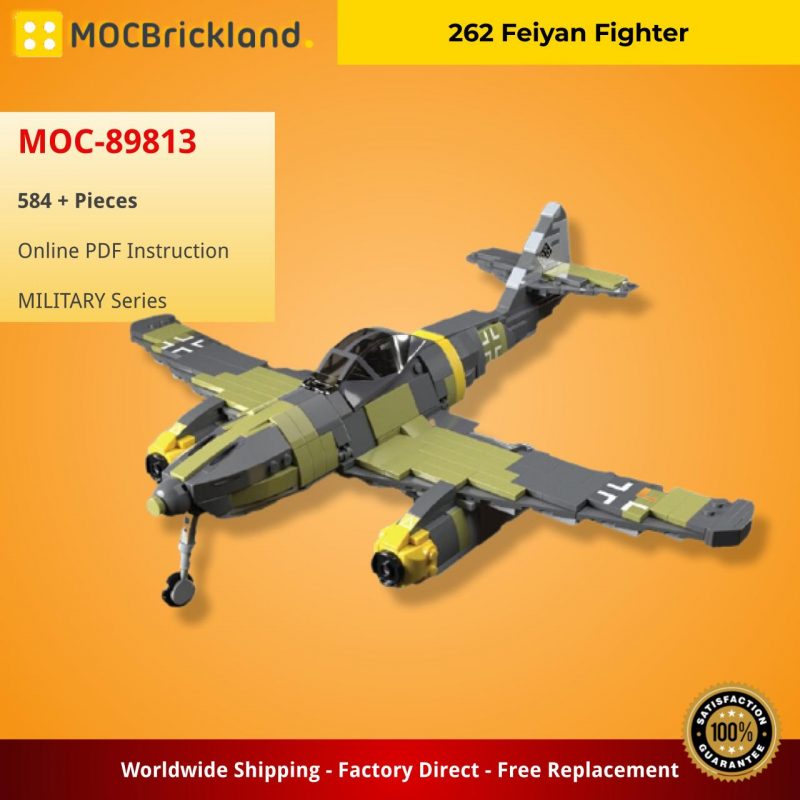 MILITARY MOC 89813 262 Feiyan Fighter MOCBRICKLAND 2 800x800 1