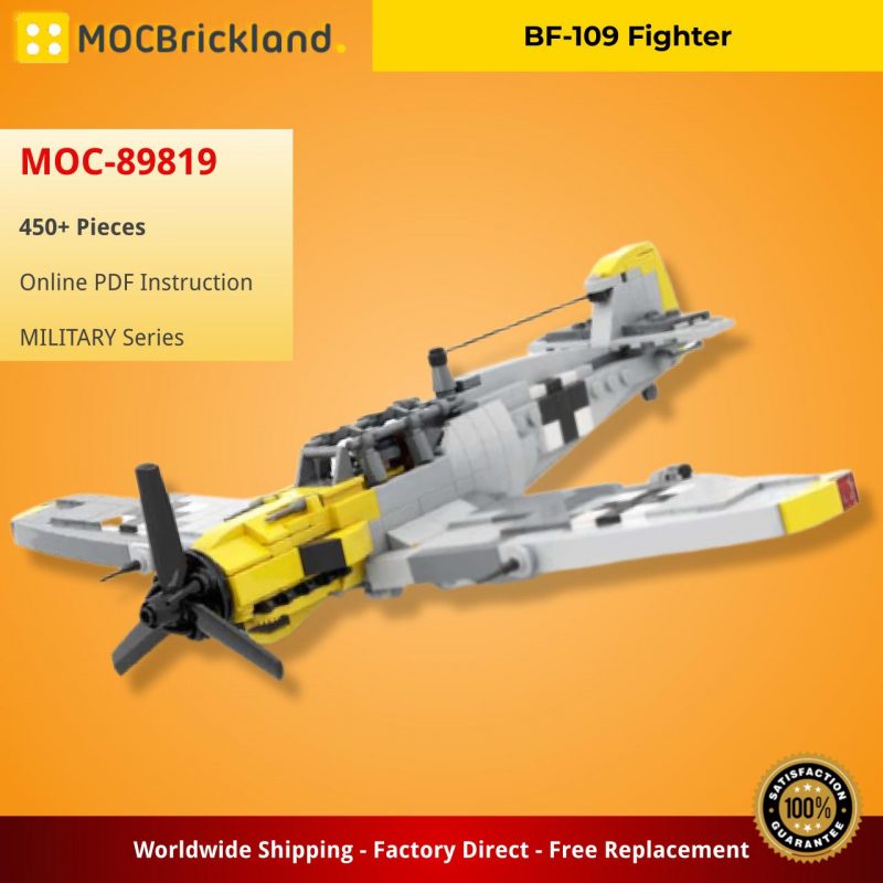 MILITARY MOC 89819 BF 109 Fighter MOCBRICKLAND 2 800x800 1