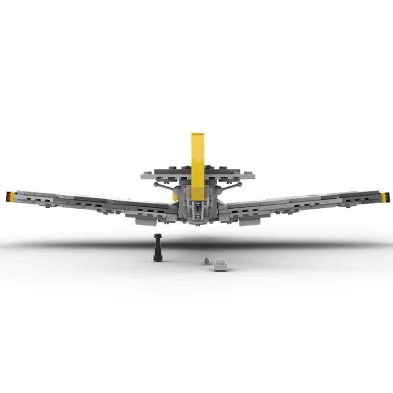 MILITARY MOC 89819 BF 109 Fighter MOCBRICKLAND 4 1