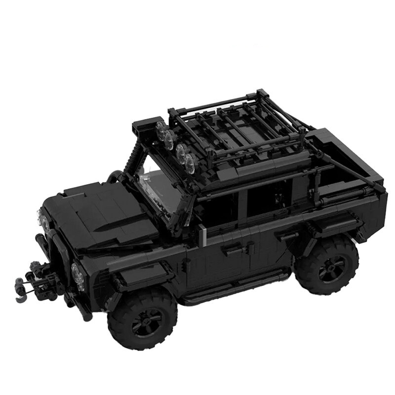 MOC 89773 Land Rover Defender SVX Spectre MOC Off road Vehicle Car 1 1