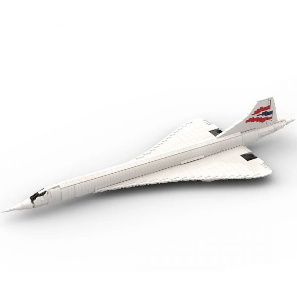 MOCBRICKLAND MOC 100783 Concorde 7