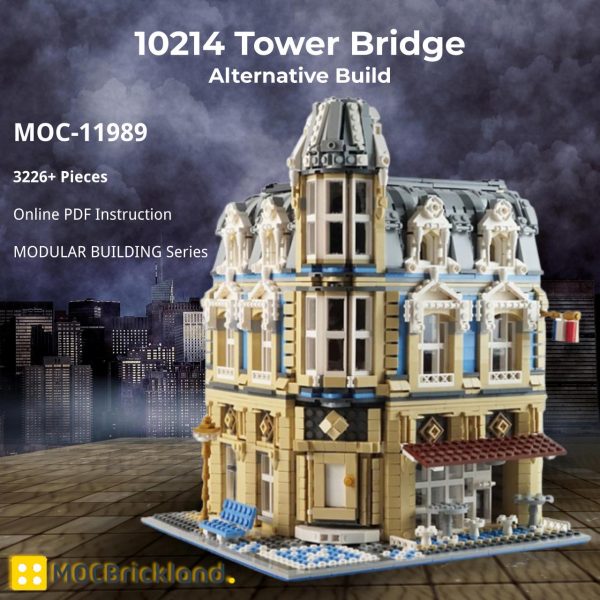 MOCBRICKLAND MOC 11989 10214 Tower Bridge Alternative Build 2