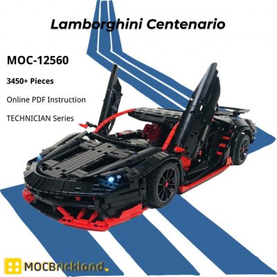 MOCBRICKLAND MOC 12560 Lamborghini Centenario 2