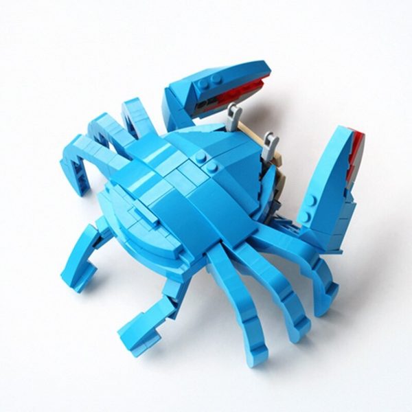 MOCBRICKLAND MOC 12639 10252 Blue Crab B Model 1