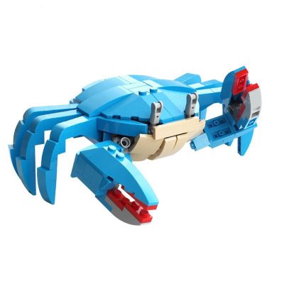 MOCBRICKLAND MOC 12639 10252 Blue Crab B Model 3