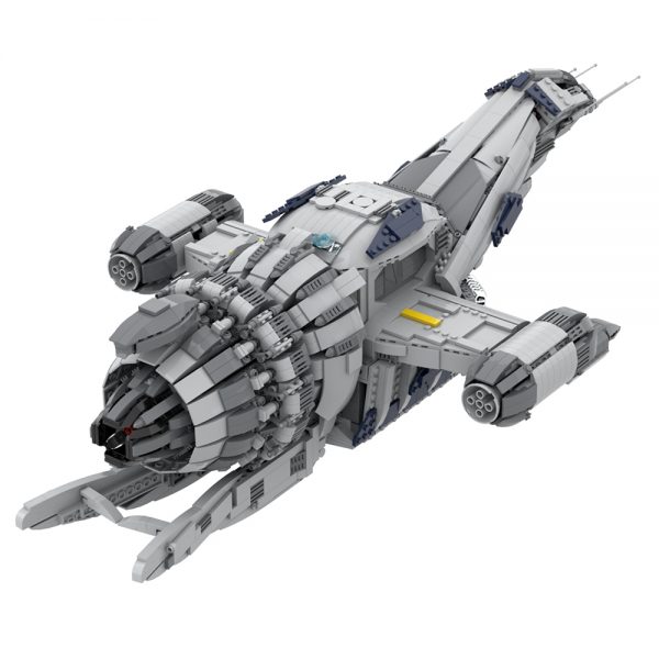 MOCBRICKLAND MOC 12777 Firefly Serenity Spaceship 1