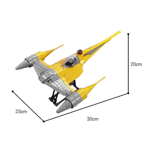 MOCBRICKLAND MOC 13997 N 1 Starfighter Minifig Scale 3