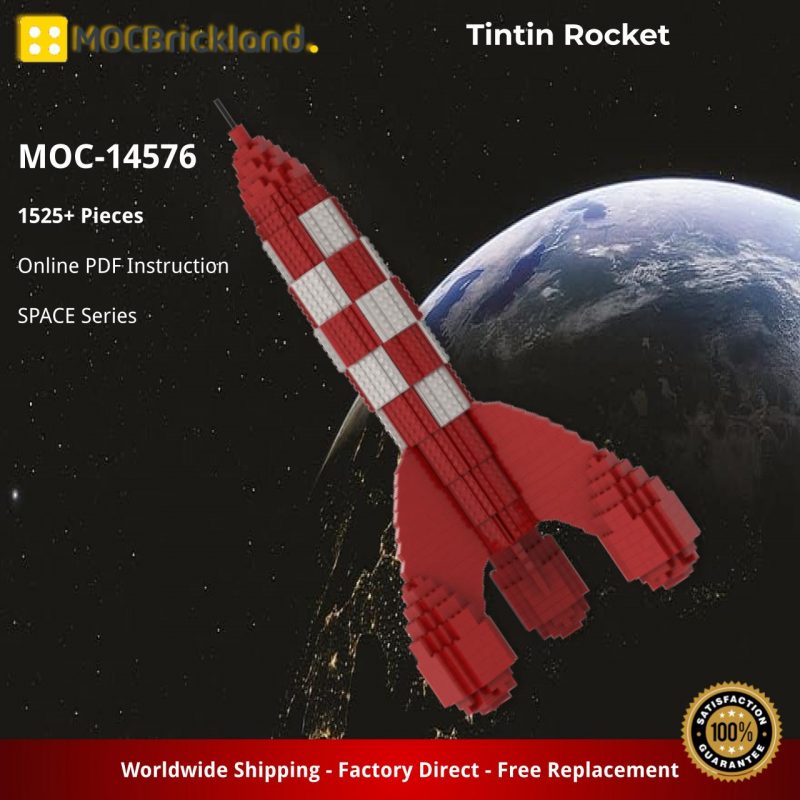MOCBRICKLAND MOC 14576 Tintin Rocket 2 800x800 1