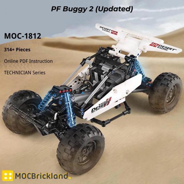 MOCBRICKLAND MOC 1812 PF Buggy 2 Updated 2