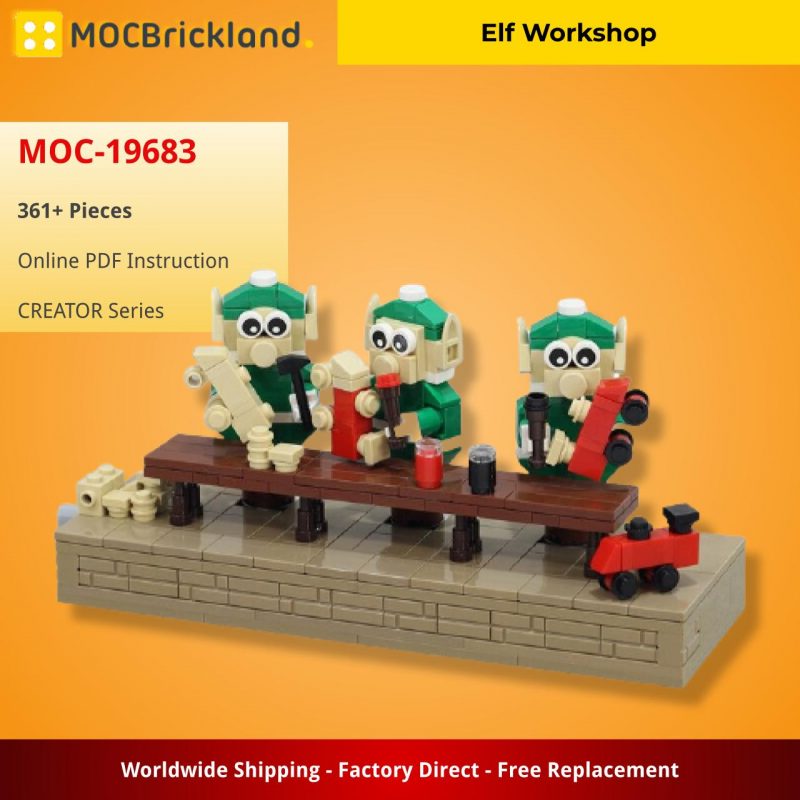 MOCBRICKLAND MOC 19683 Elf Workshop 2 800x800 1