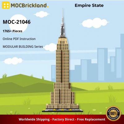 MOCBRICKLAND MOC 21046 Empire State 2