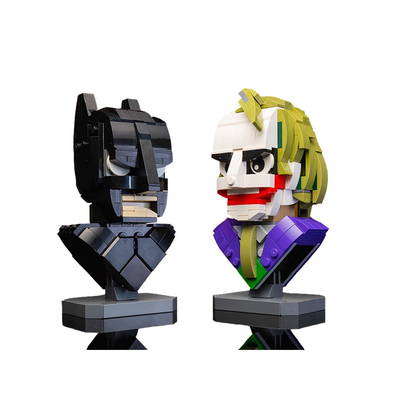 MOCBRICKLAND MOC 22597 Dark Knight Bust Collection 2 1