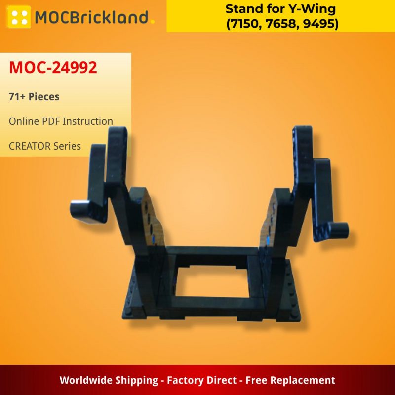 MOCBRICKLAND MOC 24992 Stand for Y Wing 7150 7658 9495 2 800x800 1
