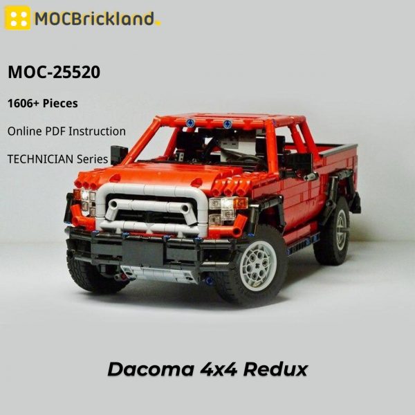 MOCBRICKLAND MOC 25520 Dacoma 4x4 Redux 1