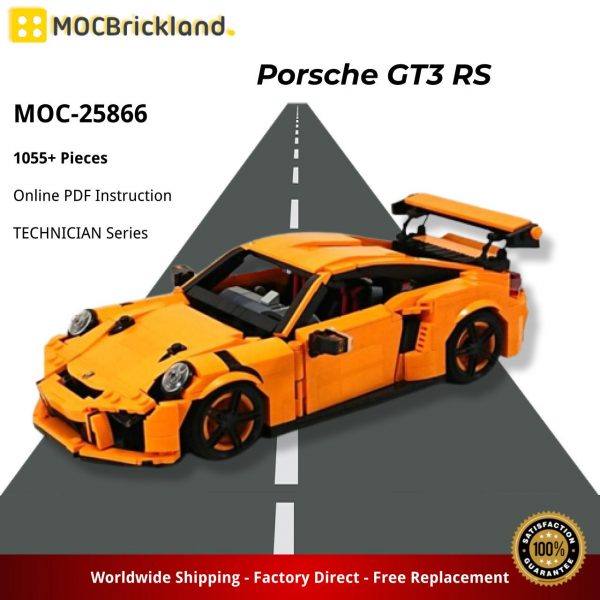 MOCBRICKLAND MOC 25866 Porsche GT3 RS 2