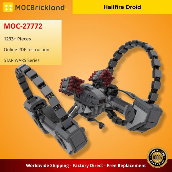 MOCBRICKLAND MOC 27772 Hailfire Droid 1