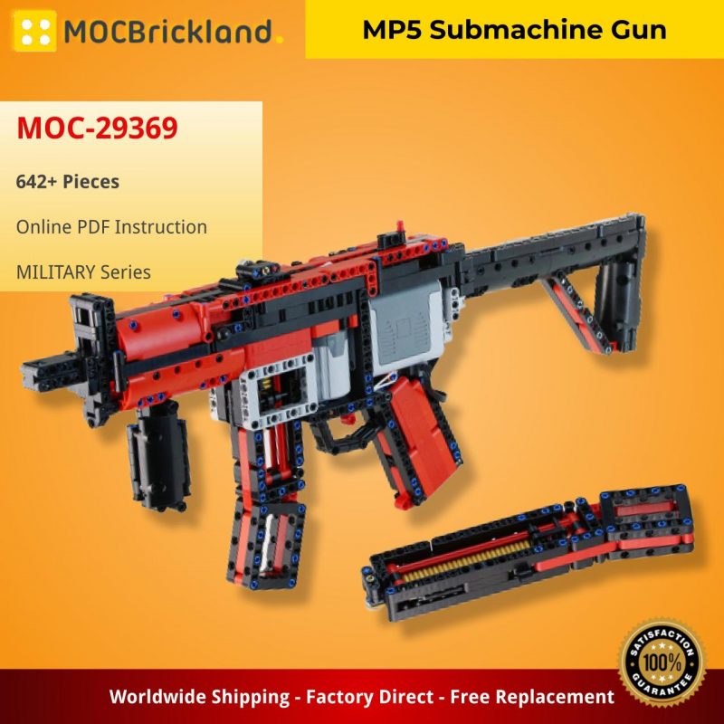 MOCBRICKLAND MOC 29369 MP5 Submachine Gun 5 800x800 1
