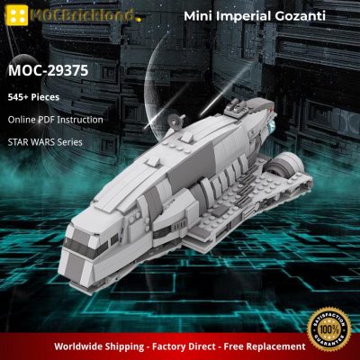 MOCBRICKLAND MOC 29375 Mini Imperial Gozanti 4