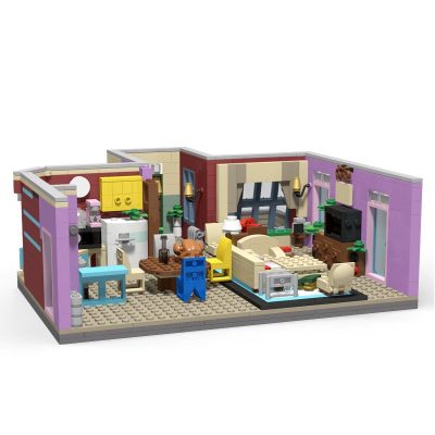 MOCBRICKLAND MOC 29532 Friends The Television Series Monicas Apartme 1