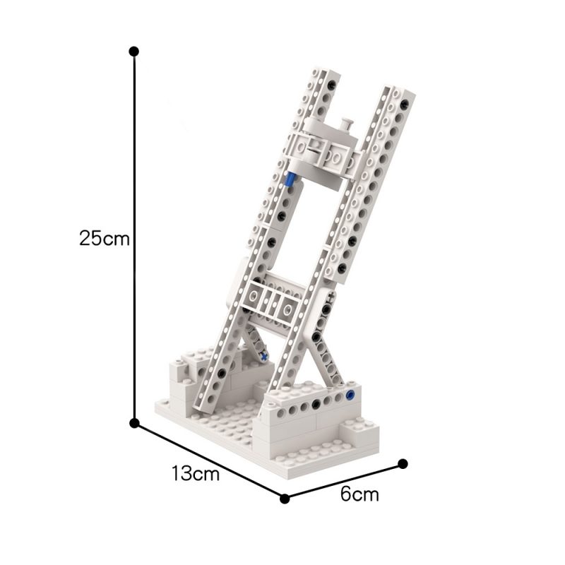 MOCBRICKLAND MOC 29813 Stifos – Vertical Stand for MF 3 800x800 1