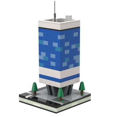 MOCBRICKLAND MOC 31630 Office Building for Modular City