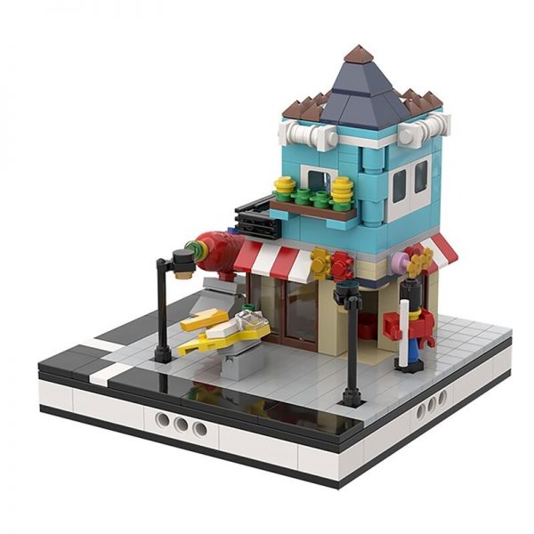 MOCBRICKLAND MOC 31924 Toy Shop for a Modular City