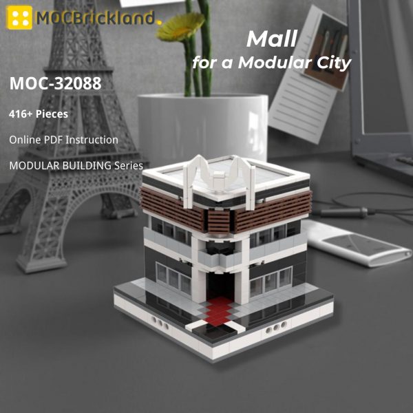 MOCBRICKLAND MOC 32088 Mall for a Modular City 2