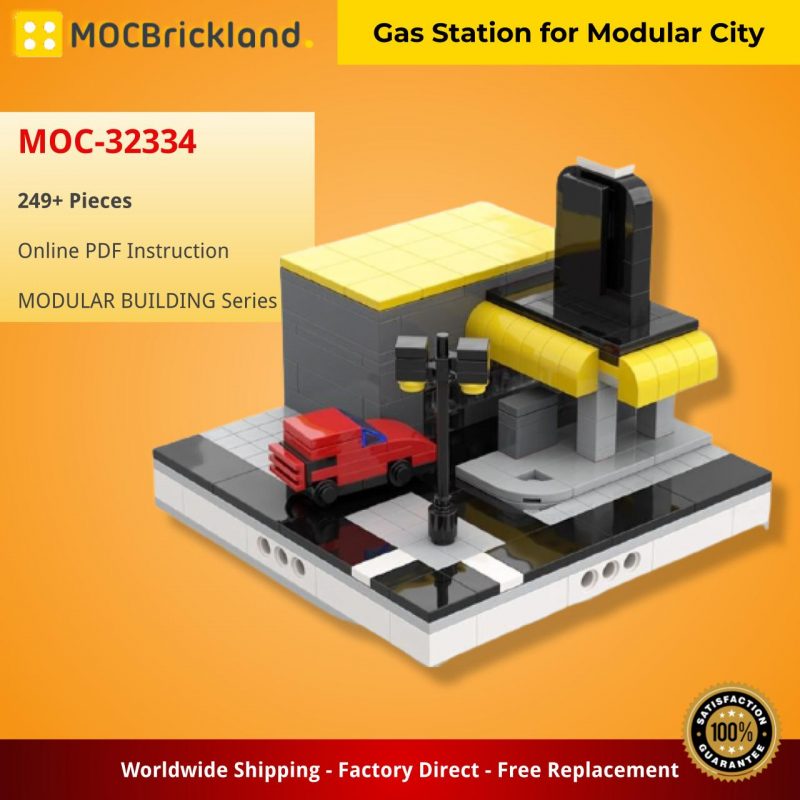 MOCBRICKLAND MOC 32334 Gas Station for Modular City 2 800x800 1