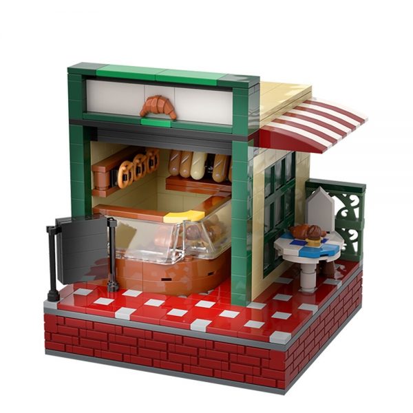 MOCBRICKLAND MOC 33130 Street Bakery Shop 1