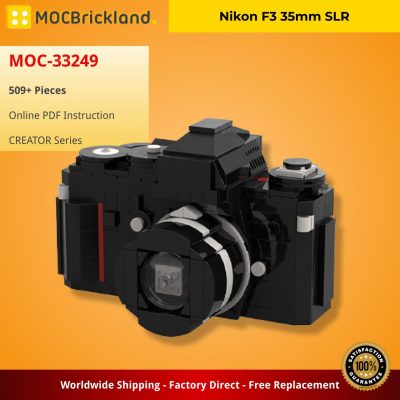 MOCBRICKLAND MOC 33249 Nikon F3 35mm SLR 2