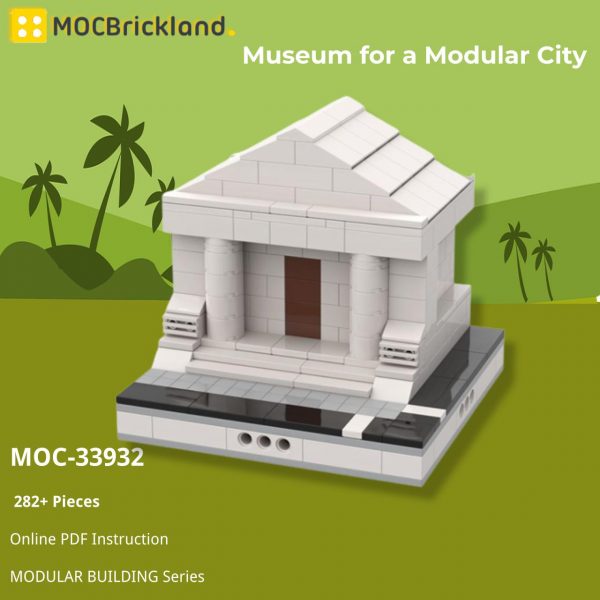 MOCBRICKLAND MOC 33932 Museum for a Modular City 2