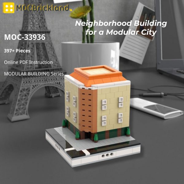MOCBRICKLAND MOC 33936 Neighborhood Building for a Modular City 2