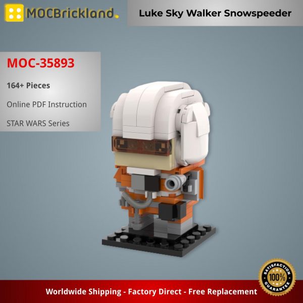 MOCBRICKLAND MOC 35893 Luke Sky Walker Snowspeeder 2